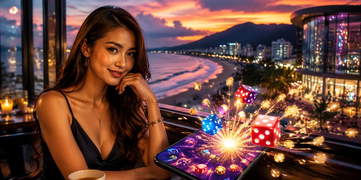 Permainan dadu dan kad kasino gaya Melayu di Pulau Pinang malam ini